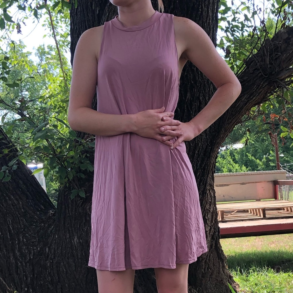 Simple Muave Dress
